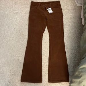 Brand New Brandy Melville Corduroy Flare Pants
